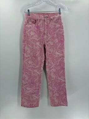 Urban outfitters BDG festival boho Pink Diamond Cowboy High Rise Denim size 26